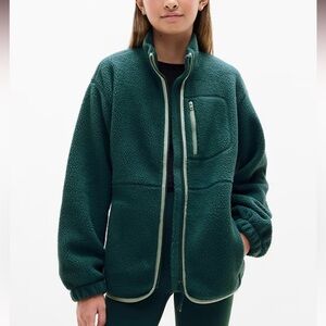Athleta Girl Cozy Fleece Zip-Up Jacket